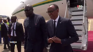 www.guineesud.com : L’arrivée du président Rwandais à Conakry ce 13 mai 2024