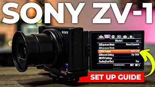 Sony ZV-1 Tutorial | How to Setup the Sony ZV-1 for Video