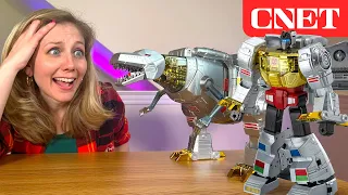 Transformers Grimlock Auto-Transforms and BITES on Command