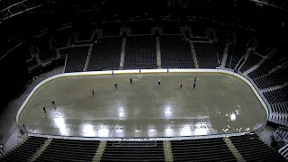 Timelapse of TD Garden Ice Install  September 2023