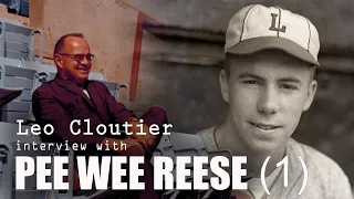 Pee Wee Reese interviewed by Leo Cloutier in Pittsburg @Three Rivers Stadium