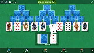 Microsoft Solitaire Collection: TriPeaks - Hard - July 3, 2023
