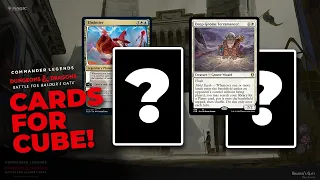 Top 5 Baldur's Gate Cards for Cube | Magic: The Gathering