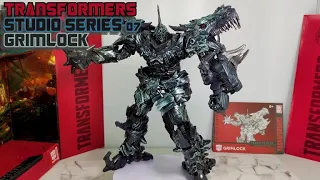 Гримлок/Grimlock, трансформер, обзор фигурки, Studio Series 07.