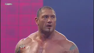 Batista's Epic Entrance on RAW (Oct. 6, 2008)