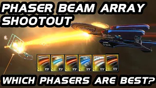 Phaser Beam Array Shootout - Which Phasers Are Best? | Star Trek Online