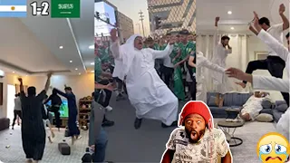 Saudi Arabia Funs Crazy Reaction After A 2-1 Win Against Argentina World Cup 2022.