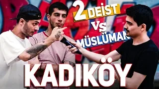 A Debate Between 2 Deists and 1 Muslim Man in Kadıköy! - Did They Say The Shahada? [Eng subtitles]