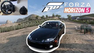 Forza Horizon 5 - Lexus SC300 1997 | Logitech G923 Steering Wheel Gameplay