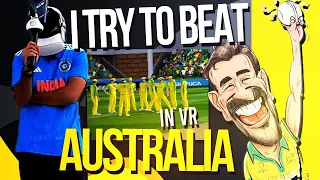 I Try to Defeat World Champion Australia in VR - IB Cricket Meta Quest 2 India