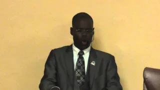 His grace by Pastor VALSAINT at Gospel Assembly University