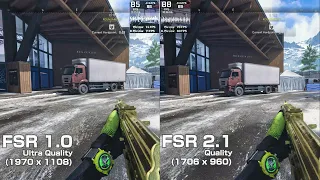 HUGE UPDATE: FSR 2.1 added to COD Warzone 2 | Image Quality and Performance Analysis