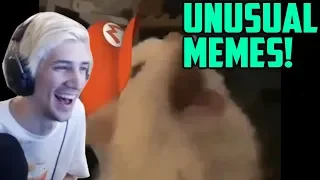 xQc Reacts to UNUSUAL MEMES COMPILATION V57 with Chat! | xQcOW