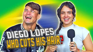 DIEGO LOPES reacts to his hair memes LOL