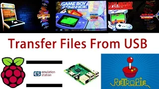 Transfer Files to Raspberry Pie With USB Flash Drive (NO WIFI Required)
