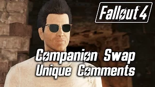Fallout 4 - Companion Swap Unique Comments (Deacon)