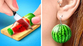 ADORABLE 3D PEN CRAFTS || Cute Epoxy Resin Crafts and Cool DIY Jewelry Ideas by 123 GO! Series