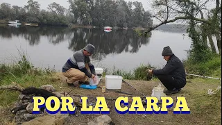 Fuimos a pescar carpas en Pesca en agua dulce