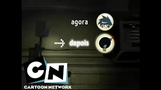 Cartoon Network ( Era City ) Bumper - "Agora/Depois" As Meninas Superpoderosas G.Z e Frangos Kung Fu