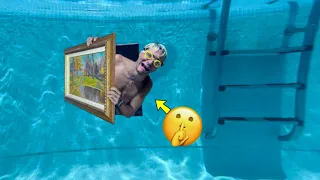 TROVIAMO UNA PORTA SEGRETA IN PISCINA! APRIAMOLA!! 😨