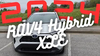 2024 RAV4 Hybrid XLE Ice Cap Review - Huge Upgrade from the 2010 RAV4!