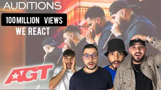 We React To 100 MILLION VIEWS on America's Got Talent !! / @Berywam