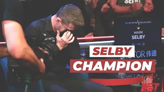 The Emotional Moment Mark Selby Became Champion | 2022 BetVictor English Open