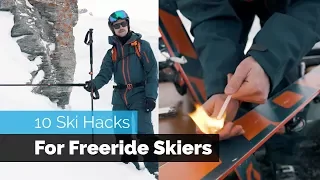10 Ski Hacks for Freeride Skiers