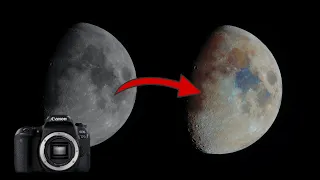 Den Mond und seine Mineralien fotografieren