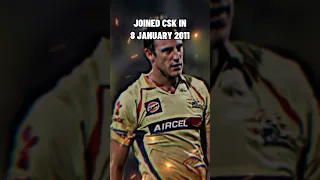 Story of Faf Du Plessis in CSK #shorts #fafduplessis
