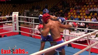 2018 WAKO ME kickbox K1  75kg  Garaj SVK vs Spasojevic SLO