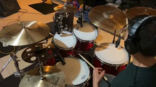 i’ll be over you by TOTO Drum Cover