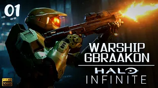 Halo : INFINITE | Mission 01 | Warship Gbraakon | No Commentary Gameplay