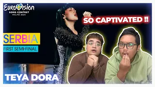 TEYA DORA - RAMONDA (LIVE) | Serbia 🇷🇸 | First Semi-Final | Eurovision 2024 REACTION