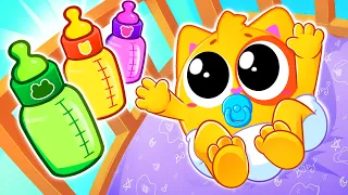 Bottle Feeding Song | Toddler Zoo Songs For Children & Nursery Rhymes