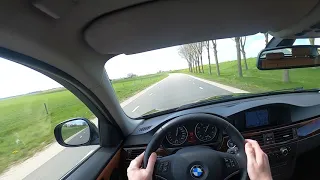 BMW 325i Touring E91 Steptronic Test Drive POV