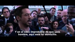 Iron Man 3: Clip oficial subtitulado -- Latinoamérica -- Tony desafía al Mandarin