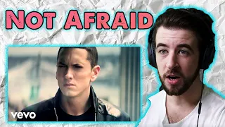 The Start of my Eminem Journey - Not Afraid - Reaction