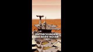 Wie Mars-Rover Anzeichen von Wasser entdeckten #shorts