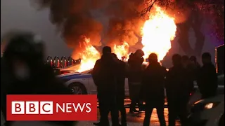 State of emergency in Kazakhstan as President appeals to Russia for help - BBC News