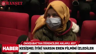 Liseli öğrenciler Kesişme: İyi ki Varsın Eren filmini izledi