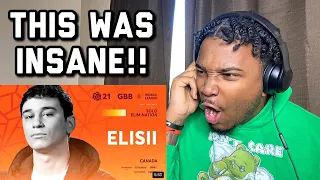 ELISII 🇨🇦| GRAND BEATBOX BATTLE 2021: WORLD LEAGUE I Solo Elimination | REACTION*