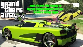 GTA 5- How to get the ENTITY XF and GROTTI CHEETAH for FREE (FULL HD) (GTA 5) (EXCLUSIVE)