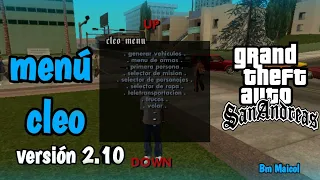 [COMO PONER El CLEO MOD] CON TRUCOS incluídos para tu GTA San Andreas V2.10 [Android]