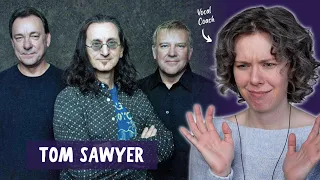 I can't stay away! Vocal coach reaction and analysis featuring Rush's "Tom Sawyer"