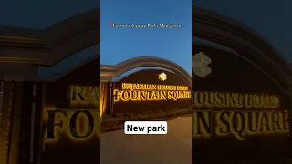 Fountain Square Park Mansarovar 😍 #4kstatus #centerpark #love #newpark #pinkcity #jaipur #viral