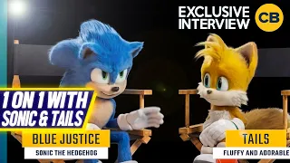We go 1 on 1 With Sonic and Tails (Sonic 2 Exclusive)