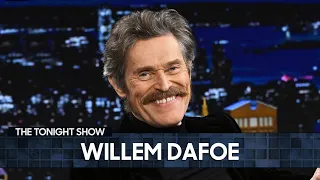 Willem Dafoe Responds to Fans Casting Him as the Joker and Talks Inside | The Tonight Show