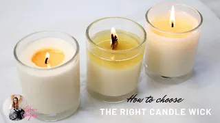 How To Choose The Right Wick For Your Candles