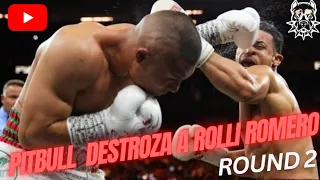 Round 2 Pitbull Destroza a Rolli Round Por Round #RomeroCruz